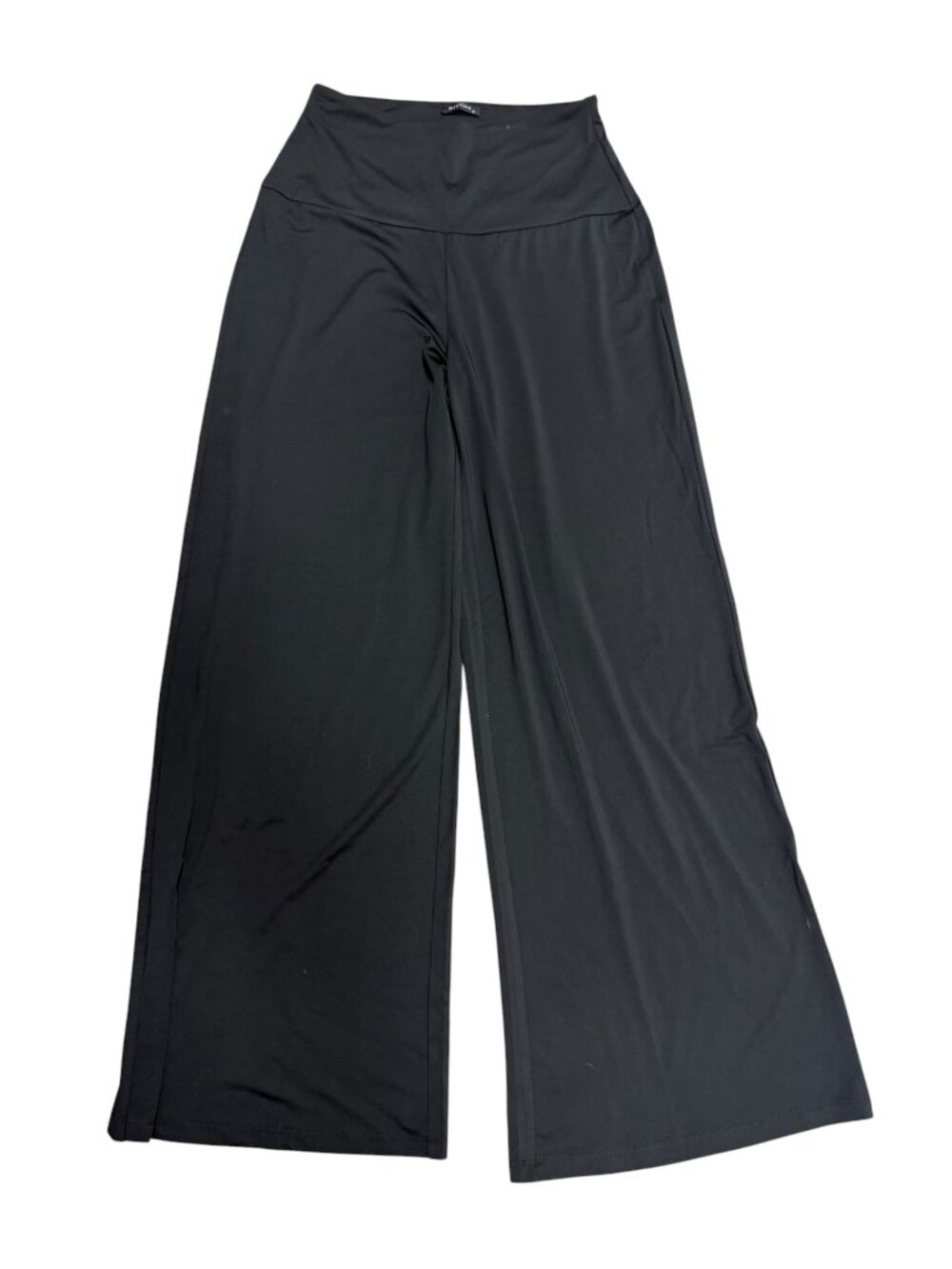 Like New Amazon Arofina Black Wide Leg Pull-On Pants Size S